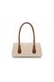Sheen Lock Detailed Baguette Shoulder Bag - 3