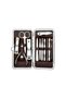 # Manicure Set Stainless Steel with Leather Case Personal Hand Foot Care Hygienic Stylish Manicure Set 12 Pieces - 2