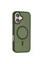 iPhone 16 Case Magsafe Supported Camera Raised Silicone Matte Anti-Fingerprint Brsa - 4