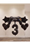 Game Console Concept Black Birthday Balloon Set - with Number Balloons