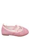 Vespera Pink Glittery Mesh Detailed Elastic Band Girls' Ballerinas (Attention: Narrow Fit) - 3