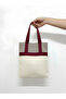 Color Transition Tote Bag (Beige) - 2