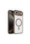 iPhone 17 Air Case Magsafe Transparent Back Face Camera Raised Silicone Brsa - 4