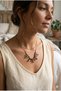 Special Design Authentic Necklace with Handmade Metal Apparatus - 2