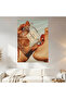 Vintage Perfume Illustration Wall Covering Wall Tapestry First Quality Satin Fabric Poster - 2
