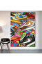 Sneaker Art Wall Covering Wall Tapestry First Quality Satin Fabric Poster