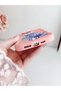 Redmi Note 14 4g Compatible Case Camera Protector Pink Silicone Couple Phone Case Floral Pattern - 4