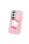 Tecno Camon 40 Pro 5g Compatible Case Camera Protector Pink Silicone Couple Phone Case Kitty Pattern - 3