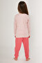 U.S. Polo Assn Girls' Gray Pajama Set - 5
