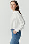 Women's Short Satin Shirt - 4
