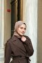 Jacquard Ethnic Pattern Vellure Shawl - Mink Pattern 2