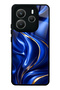 Xiaomi Redmi Note 14 5g Royal Sapphire Flow Design Glossy Phone Case