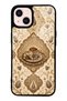 iPhone 13 Ivory Ottoman Coffee Design Glossy Phone Case