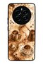 Realme 12 Golden Mocha Flow Design Glossy Phone Case