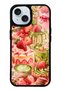 iPhone 15 Strawberry Matcha Fantasy Design Glossy Phone Case