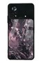 Xiaomi Poco X4 Pro Rose Chrome Butterfly Design Glossy Phone Case