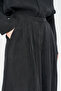 Women's Ultra Wide Leg Pleated Solid Color Palazzo Trousers - 3