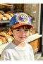 Kids Space Astronaut Shiny Baseball Cap 6-12 Years Old UV Protection Breathable Mesh Sun Hat Boys Summer Outdoor Sun Cap - 2
