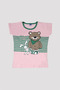 Berrak Girl's Capri Set 6541 Pink 7-8 - 2