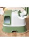 Claws Cat Litter Box 57.6*52.8*38Cm-Green - 3