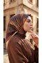 New Season Trend 90X90 Shimmering Crystal Scarf Timeless Model