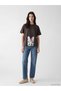 Vizyon New Season Brown Printed Women's T-Shirt - 2