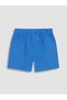 Lcw Kids Blue Elastic Waist Girls Shorts - 2