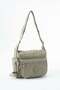 Women's Light Mink Shoulder Bag, Multi-Compartment Strap Crossbody Bag, Lightweight Original Crinkle Waterproof Fabric, 33X23X12Cm - 3
