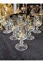 Bohemia Crystal 6-Piece Pearl Stone Bronze Coffee Soft Drink Cup Glass 135 ml - 2