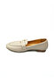 110 Gray Leather Women's Ballerinas - 3