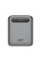 Power Bank 10000mAh 22.5W Fast Charging - Grey- PB10D-G – Portable Charger with USB-C & USB-A Output, PD/QC Fast Charge Support, Compact Travel Power Bank Grey