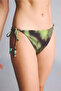 Regular Fit Patterned Green Bikini Bottom G8727Ax26Sm - 3