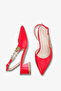 Wesay Women's Accessory Heeled Shoes - Red - 4