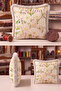 Floral Romantic Peony Fringed Pillowcase - Soft Floral Bohemian Green Mink Tassel Throw Pillow Cover - 2