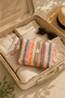 Makeup Bag Quilted Organizer - Travel Cosmetic Organizer Zippered Multi-Purpose Women's Bag 23X14X6 cm - 6