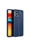 Xiaomi Poco X4 Gt Case Leather Look Silicone with Camera Protection Ultimate Protection - 5