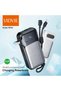 PB796 10000mAh Multifunctional Power Bank with Built-in Type-C and Lightning Cables, AC Plug, - 2