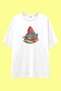 Fresh Mood Club T-Shirt |   Unisex 100% Cotton White Fruit Printed Summer Design Tee