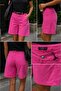 Women's High Waist Bermuda Shorts Relaxed Fit Above Knee Summer Shorts - 5