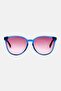 Women LO647S Cat Eye Sunglasses, Blue