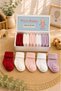 Organic Cotton Unisex 5-Piece Boxed Premium Newborn Baby Socks