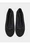 Plain Bow Detail Ballerina Shoes - 5