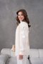 Embroidered Linen Kimono Top and Bottom Set - 5