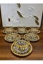 Hasir Desen Gold 6-Person Snack Set - 2