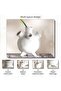 Nigel Ceramic Coral Decor Vase 12x12x13.5cm - Grey - 5