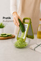 Folding Grater Detachable 2-Piece Dual-Function Compact Practical Kitchen Grater - 3
