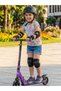 Adjustable Child Helmet 6-12 Years Sports Protective Helmet Knee Pads Elbow Pads(No Handguards) Hardware Set for Skateboard Bike Scooter Roller Skating - 8