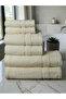 - 6 Pcs Towel Set, Delic, 100% Cotton, 550 GSM, Cream, 2pcs Bath Towel 70cmx140cm, 2 Pcs Hand Towel 50cmx90cm, 2Pcs Face Towel 33cmx33cm, Ultra Soft and Absorbent, Quick Drying - - 6