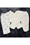 Baby Boy Newborn Gift Set - 7 Pieces with Special Box - Plush Toy - Navy Blue Shoes - Muslin Blanket - 4