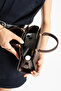 Brown Women's Crossbody Hand and Shoulder Bag with Gold Accessories - 3